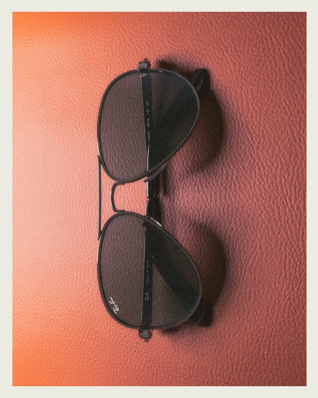 Óculos Ray-Ban em destaque